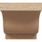Ekena Millwork 6in. W x 6in. H x 32in. L Newport Woodgrain TimberThane Rafter Tail, Primed Tan RFTUR06X06X32NEWRCPR - alternate 3